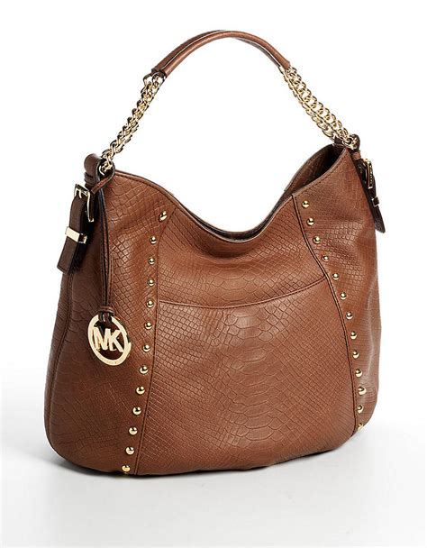 Nicole Medium Leather Shoulder Bag 